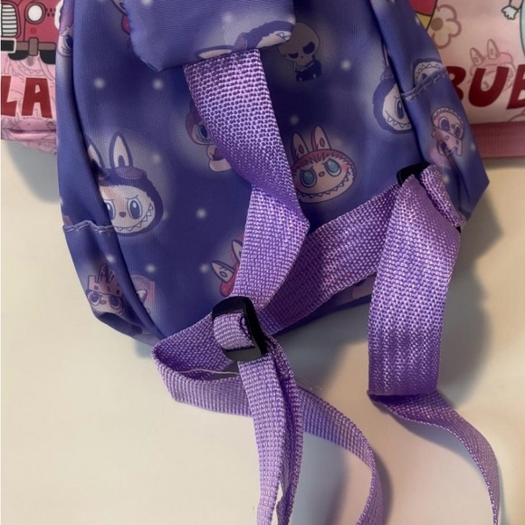 Purple Labubu Mini Backpack - Picture 3 of 4